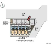 ★手数料０円★伊勢崎市南千木町　月極駐車場（LP）